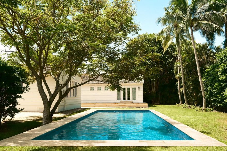 Just one block from the beach and a short stroll to Atlantic Avenue, this one-of-a-kind residence sits on one of the most private and expansive corner lots in the prestigious Seagate neighborhood. Originally built in 1948, it is one of the few remaining Old Florida charm homes — now brought back to life through a painstaking three-year renovation led by the award-winning Chris Leighton Design Group. The result is a timeless masterpiece that blends classic soul with modern luxury. Step inside and be transported to another era, where meticulous craftsmanship meets contemporary comfort. Wide oak hardwood floors anchor light-filled interiors, while marble countertops, Buster + Punch brass switches, and thoughtfully curated mood lighting add layers of detail. New pool completed November 2025 Designed for both intimate living and large family gatherings, the home centers around a French-country kitchen with a massive center island, formal dining room, and expansive living/family room. A natural stone fireplace offers cozy evenings indoors, while the Brazilian teak deck provides the perfect outdoor retreat amid lush, mature landscaping.
The layout offers exceptional privacy with four ensuite bedrooms, including a master oasis with a spa-like bath. Sunlight streams through impact windows and doors, creating a seamless indoor-outdoor experience.
This is more than a home  it's a rare piece of history reimagined for modern living, ready to captivate your heart and feed your soul.


The information herein is deemed reliable and subject to errors, omissions or changes without notice.  The information has been derived from architectural plans or county records. Buyer should verify all measurements

DISCLAIMER: Information published or otherwise provided by the listing company and its representatives including but not limited to prices, measurements, square footages, lot sizes, calculations, statistics, and videos are deemed reliable but are not guaranteed and are subject to errors, omissions or changes without notice. All such information should be independently verified by any prospective purchaser or seller. Parties should perform their own due diligence to verify such information prior to a sale or listing. Listing company expressly disclaims any warranty or representation regarding such information. Prices published are either list price, sold price, and/or last asking price. The listing company participates in the Multiple Listing Service and IDX. The properties published as listed and sold are not necessarily exclusive to listing company and may be listed or have sold with other members of the Multiple Listing Service. Transactions where listing company represented both buyers and sellers are calculated as two sales. "No payments made until title passes" Some affiliations may not be applicable to certain geographic areas. If your property is currently listed with another broker, please disregard any solicitation for services. Information published or otherwise provided by seller, listing company or its representatives is deemed reliable but are not guaranteed and subject to errors, omissions, or changes without notice. Copyright 2026 by the listing company. All Rights Reserved.