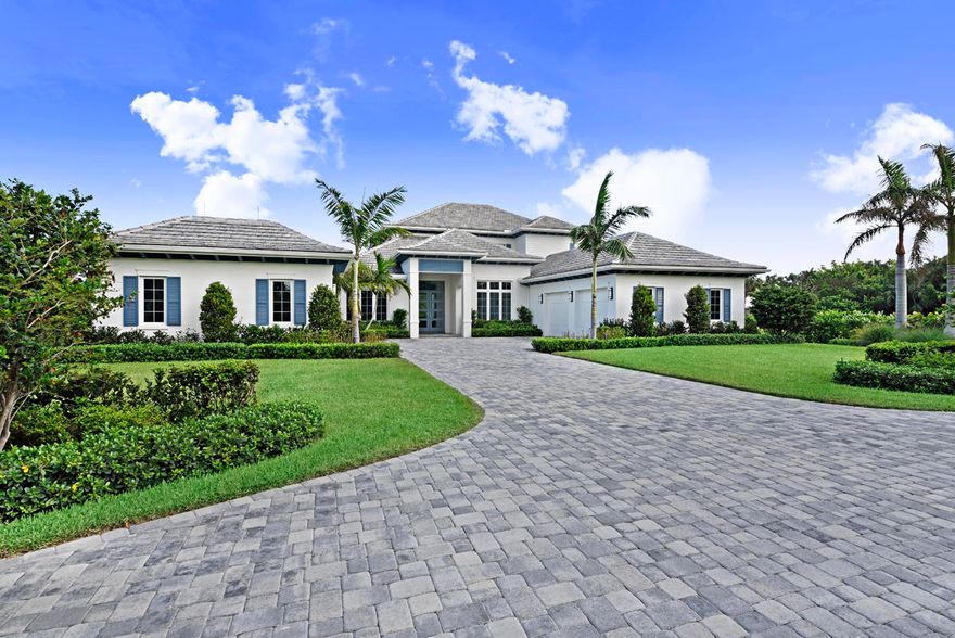 Built in 2016, this light filled contemporary Smart home has all the modern bells and whistles. Sitting on a large one-acre lot, snd a short bike or golf cart ride to Seminole's private beach, the property affords the ultimate Florida lifestyle.  At 6,556 sq.ft., five bedrooms and five and a half baths, plus an office, there is ample room to entertain family and friends. Your first impression upon entering the home is the calming effect of the muted neutral tones mixed with natural light.  The open floor plan takes you through the large great room, kitchen & breakfast area, out to the lanai & summer kitchen and on to the sparkling blue pool and nearby fire pit. A wet bar and 168 bottle wine closet are conveniently located adjacent to the dining room, creating the perfect spot to entertain.
