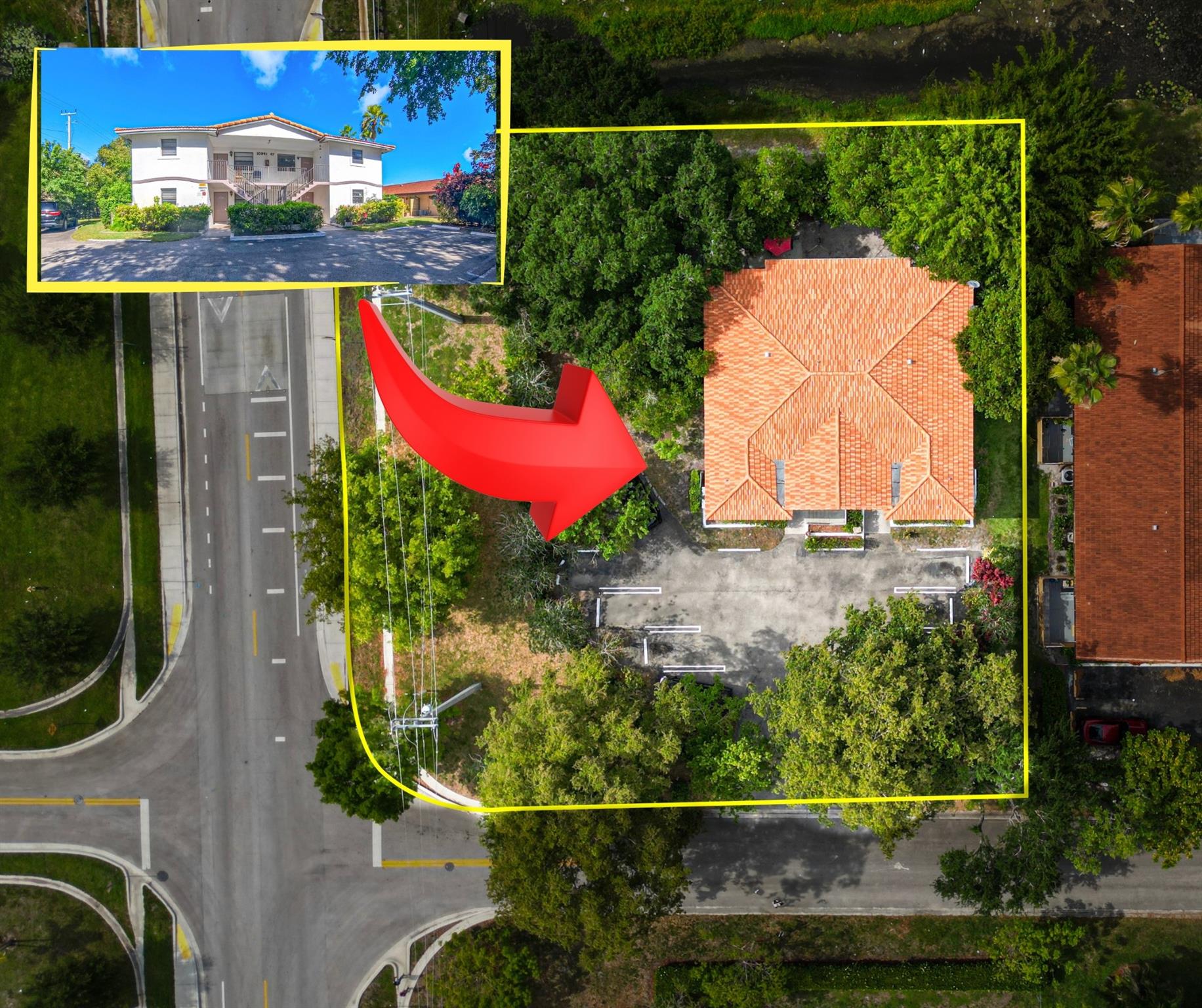 Fantastic Find In The Heart Of Coral Springs! This Income-Producing Fourplex Features Four Spacious 3-Bedroom, 2-Bath Units Situated On A Large Corner Lot Just Shy Of A Quarter Acre. Two Of The Units Have Been Upgraded With Modern Kitchens, Bathrooms, And Flooring. The Roof Is Approximately 7–8 Years Old, Newly Painted Building. Each Unit Includes Central A/C, With Three Of The Units Recently Replaced. Master Bedrooms Offer Large Walk-In Closets And Private Bathrooms. 25 Year Certification Also completed. Tenants Pay All Utilities (Water And Electric). Current Gross Income Is $110,400, With The Potential To Increase To $132,000 Or More. Annual Expenses Total $32,694, Which Includes $21,300 In Taxes, $1,680 In Landscaping, And $9,714 Insurance. A Must-See For Serious Investors!!!