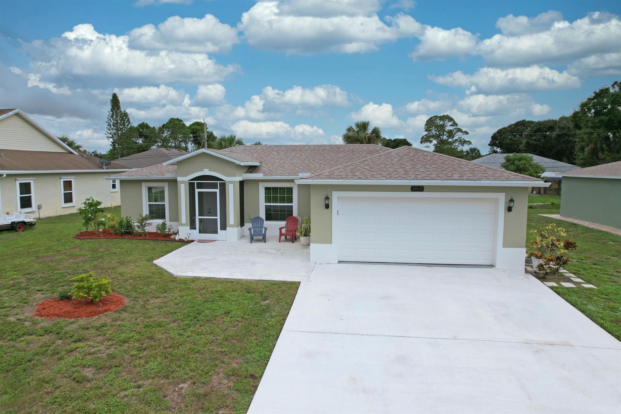 Welcome home! Your search for a like-new and very well-maintained 3-bed, 2-bath CBS home with a 2-car garage in Vero Beach, FL, without any HOA is over. This charming and very inviting home is 7 miles from the beach and just 4 miles from McKee Botanical Gardens. It's also less than 10 miles to Riverside Theatre, Riverside Park, Vero Beach Museum, local shopping & dining establishments. Perfect for side-by-side living. Schedule a tour today--won't last