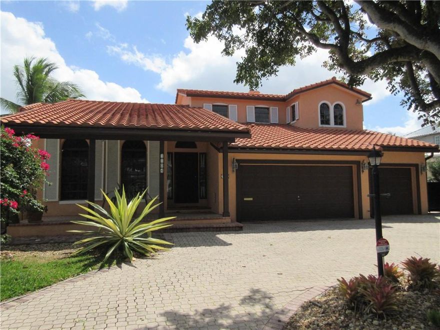 Best location in Fort Lauderdale's best neighborhood, Rio Vista. This 3 bedroom 3 1/2 bath home has 70 feet of water frontage along the winding and peaceful Tarpon River. The kitchen, formal dining room and large family room with vaulted ceiling, all look out through the enclosed porch, towards the pool, large deck and dock. There is a 3 car garage with room for cars, golf carts and toys and your extra stuff too.