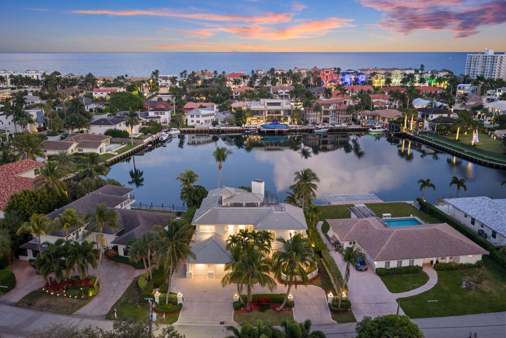 Photo of 4317 Intracoastal Drive, Highland Beach, FL 33487 (MLS # R11153580)