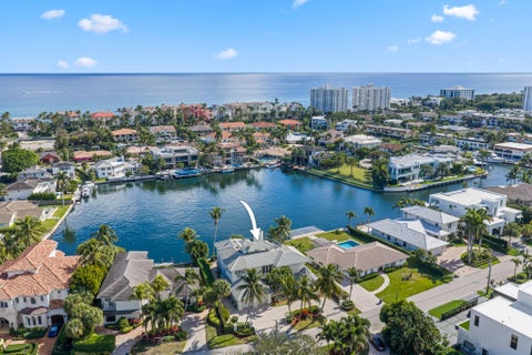 Photo of 4317 Intracoastal Drive, Highland Beach, FL 33487 (MLS # R11153580)