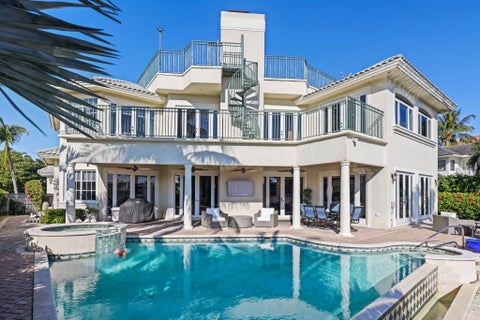 Tiny photo for 4317 Intracoastal Drive, Highland Beach, FL 33487 (MLS # R11153580)