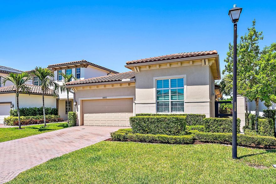 Welcome to this beautifully designed single-family home build in 2018, offering modern comfort and style in a peaceful, well-kept community. This move-in ready gem features an open and functional layout, perfect for both everyday living and entertaining. Nestled in a quiet neighborhood with easy access to the turnpike, you are just minutes away from major retailers, restaurants and all the conveniences of city life. Enjoy the perfect blend of tranquility and location, this is the home you've been waiting for!