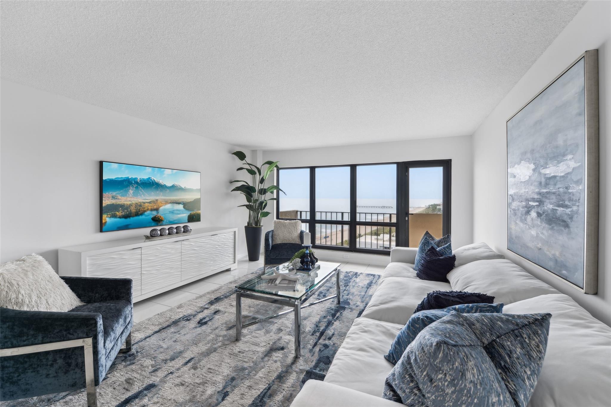 Oh my, my! This 14th floor Sea Ranch Club C condo provides truly unobstructed panoramic east, south, and west views. Your days will begin with the sun waking up & rising over the ocean. Never again will you underestimate the beauty of the setting sun & the mesmerizing twinkling city lights of the Fort Lauderdale skyline. This 2 bed/2 bath condo offers the privacy of split-bedrooms & the peace of mind impact windows and doors provide. W/D in unit. Lease day 1. AMENITIES: 14 Acres of Deep Beachfront, 3 Heated Pools, 3 Open-Air Kitchens W/Gas Grills, Beachfront Charcoal Grills & Picnic Tables, 8 Oceanside Tennis Courts & 2 Pickleball Courts, 2 Herb Gardens, 2 Pet Parks, Dry Saunas, Gym, 3 EV Charging Stations, 2 Car Wash Areas, Gated Garage, & 24-Hour Front Desk Personnel.