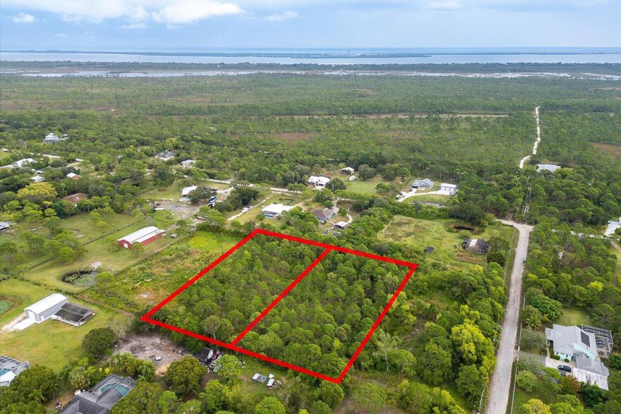 Discover the natural beauty of Old Florida with this exceptional offering of two buildable lots, sold together as a package in the desirable St. Lucie Gardens. Zoned AR-1 with Vacant Residential land use, these spacious 1.25-acre parcels provide the ideal setting for your dream home, family compound, or future investment. No HOA means freedom to design and live your way, privacy, and tranquility. Enjoy the perfect blend of seclusion and convenience--just minutes from shopping, dining, and the beaches of the Treasure Coast. Don't miss this rare opportunity to own acreage in a prime location. Offered only as a package for $398,000.Governing Bodies:None