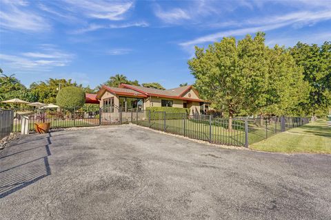 A home in Davie