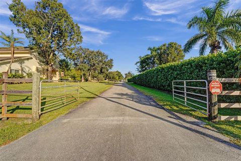 A home in Davie