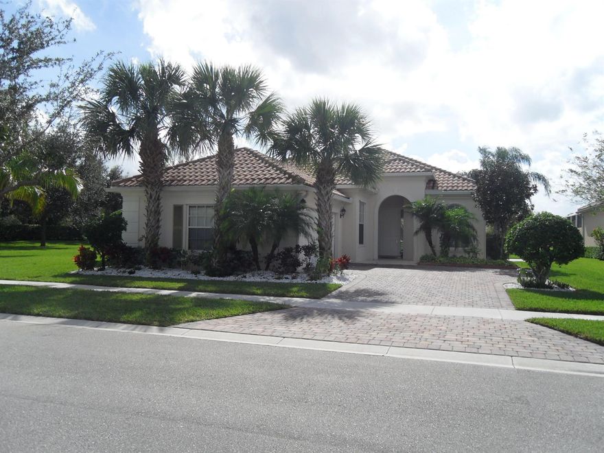 THIS HOME IS BEING FRESHLY PAINTED AND WILL BE PREFESSIONALLY CLEANED, WILL BE THE MOST BEAUTIFUL OAKMONT MODEL FOR RENT ON THE MARKET! THIS 3/2/2+ DEN IS LOCATED ON A PREMIUM LAKE LOT WITH A LARGE SIDE YARD * SIDE CAR ENTRY WITH UPGRADED LANDSCAPING * PORCELAIN MARBLE LIKE TILES THRU-OUT THE LIVING AREA WITH ALL TILES IN BEDROOMS NO CARPET * CORION COUNTERTOPS WITH LARGE SNACK BAR AREA * CLOSET ORGANIZERS IN ALL CLOSETS * CENTRAL VACUUM * UNDER COUNTER LIGHTING IN BOTH BATHROOMS * INSIDE LAUNDRY ROOM WITH EXTRA CABINETS & UTILITY SINK * PULL DOWN STAIRS IN GARAGE FOR EASY ACCESS INTO THE ATTIC * ENJOY SITTING IN YOUR EXTENDED COVERED SCREENED PATIO, GREAT FOR ENTERTAINING * WINDOW TREATMENTS * THIS HOME IS LOCATED IN THE ONLY RESORT STYLE COMMUNITY IN ALL OF WELLINGTON, VILLAGEWALK *