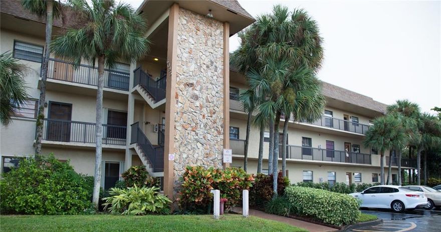 Ready to move in spacious 2 bedrm. 2 bathrm. 3rd floor corner unit with lovely garden views, located in the desirable Lakes of Carriage Hills quiet 55+ community. Updated kitchen, new appliances upgraded bathrooms, entire condo freshly painted and washer/dryer combo in unit. Two swimming pools, Jacuzzi, tennis courts, exercise room, billiard in the Club House. Close to great shopping,  Must see. HOA approval requirements available upon request.