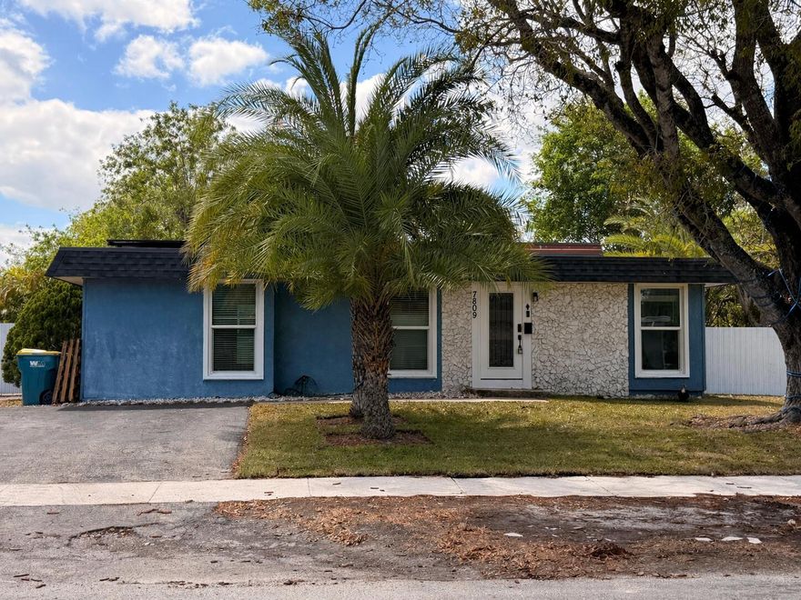 MOVE IN READY! Beautifully maintained home located in the heart of Tamarac! This property features a spacious layout with plenty of natural light, a functional kitchen, and comfortable living areas perfect for both relaxing and entertaining. Enjoy outdoor living with a private patio/backyard space. Conveniently located near shopping, dining, parks, and major highways, making commuting a breeze. Solar panels installed, providing energy efficiency benefits and potential savings in monthly utility costs. .
