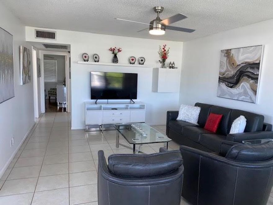 Rentable …..  Corner Unit renovated everything brand new ( All appliances and Furniture) . Enclosed Patio, Real one of a kind unit . Pictures say entire story