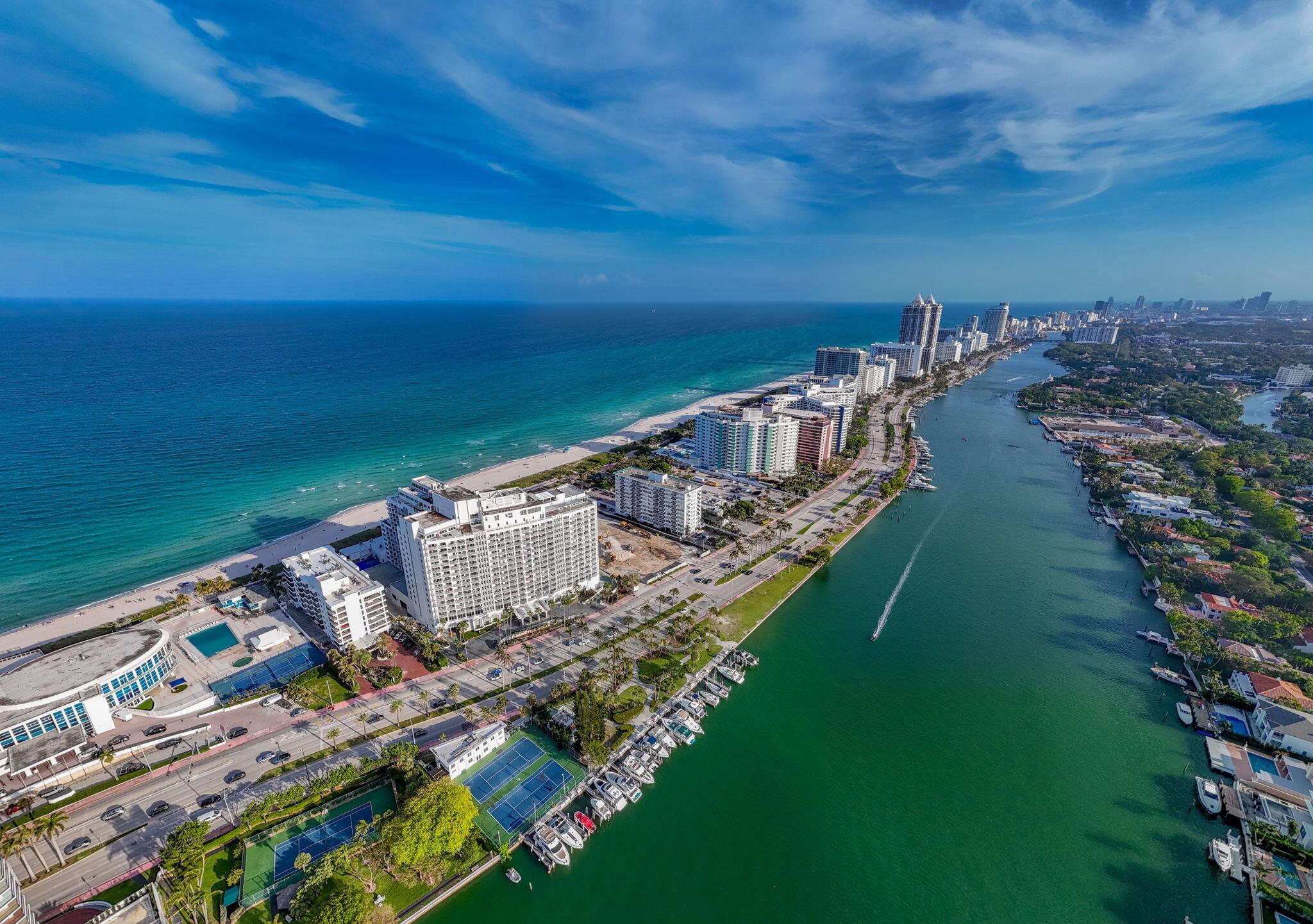 Discover luxury living on Miami Beach's famed Millionaire's Row! This beautifully updated residence features a completely redone open kitchen with quartz counters, stainless-steel appliances, and the rare convenience of an in-unit washer and dryer. Enjoy oceanfront living with resort-style amenities: 24-hour security, valet, concierge, oceanfront pool, fitness center, restaurant, and direct beach access. All utilities are included in the monthly maintenance fee--electricity, cable, internet, and water--making this the only building in the area with such value. Perfectly located between the Atlantic Ocean and Indian Creek, minutes from Bal Harbour, South Beach, dining, and shopping.