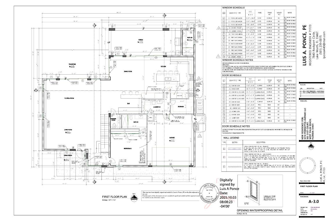 GALE LAKE WORTH 1 REAMNDED - Residential