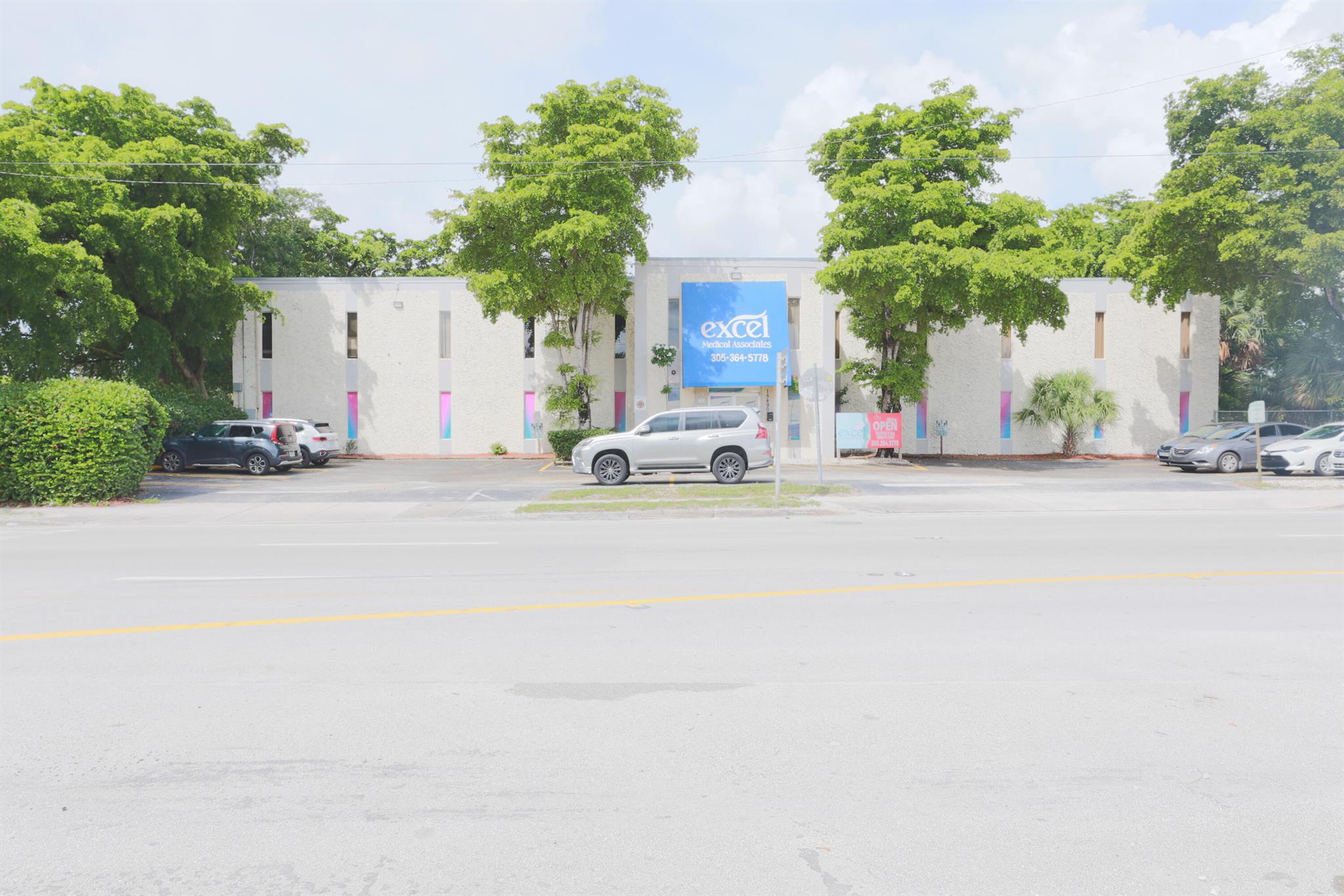 Discover an exceptional leasing opportunity in the heart of Miami-Dade, ideally situated near the bustling Golden Glades Exchange. This prime office space, located on a major roadway parallel to I-95, offers high visibility and substantial passerby traffic. With easy access to I-95, the Turnpike, and Palmetto 826--all less than half a mile away--clients and employees will appreciate the convenience. The offices, within a building hosting a sizable primary care medical practice, is ideal for specialty medical providers or general business offices. Available spaces range from 300 to 4,000 square feet, with all-inclusive lease terms covering rent, insurance, taxes, and utilities. Enjoy ample parking, manned security during business hours, and a vibrant local community with various amenities.