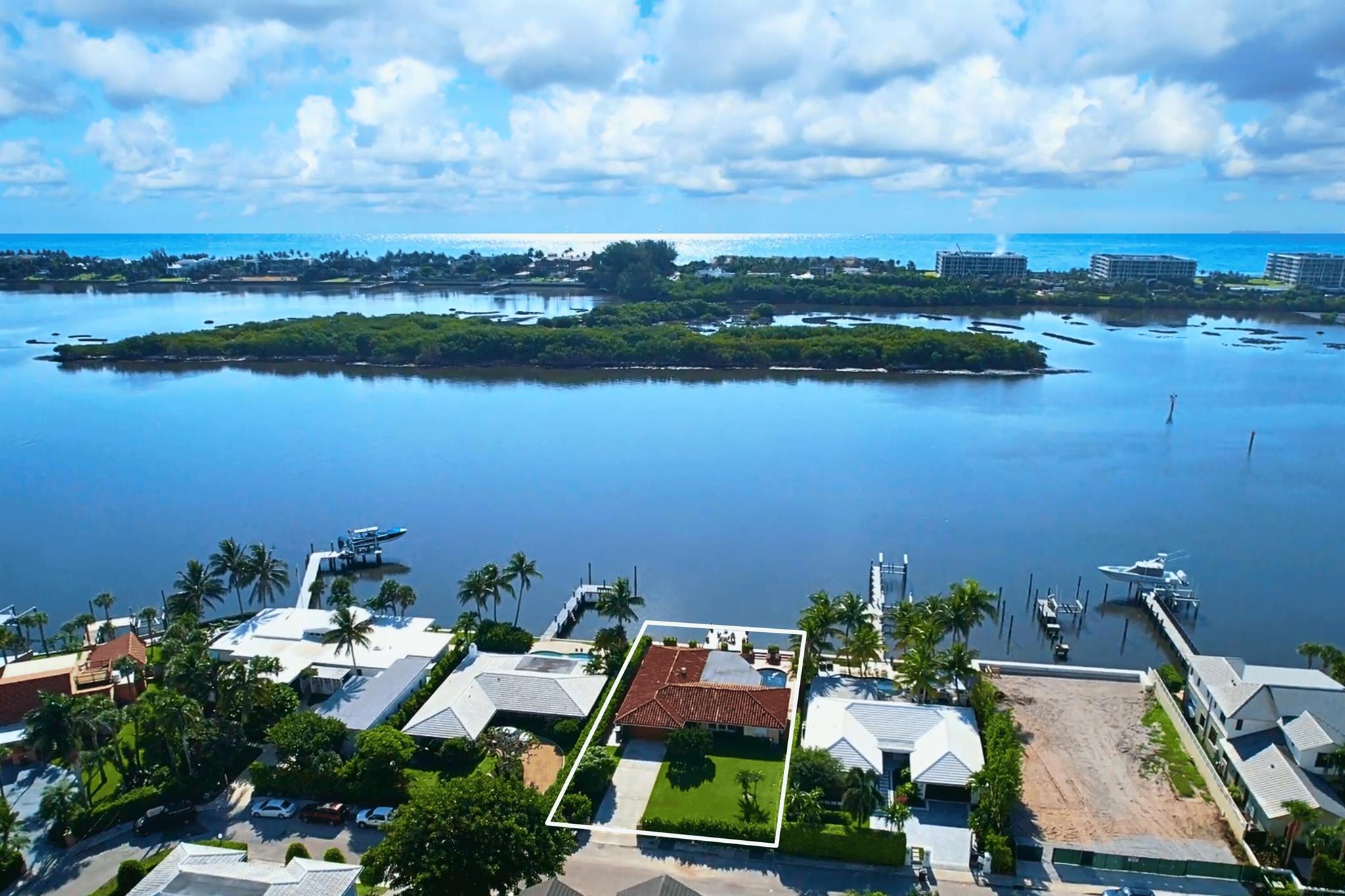 This rare direct Intracoastal property in West Palm Beach's highly-sought-after ''SoSo'' neighborhood is now available. Build your dream home home here for a fraction of the cost to buy an existing home on this exclusive stretch of only 20 direct intracoastal homes on South Flagler Drive. Enjoy deep water dockage with no fixed bridges and NO FLIGHT PATH NOISE--just minutes to the Palm Beach Inlet.Create your dream home with sweeping views of the Intracoastal, the Island of Palm Beach, and beyond to the ocean. Positioned on wide water, this rare offering provides the perfect blend of privacy, prestige, and proximity.Located just minutes from the Island of Palm Beach, Downtown West Palm Beach, incredible dining, shopping and Palm Beach Airport.