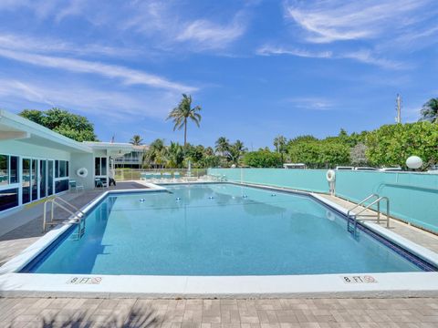 A home in Hillsboro Beach