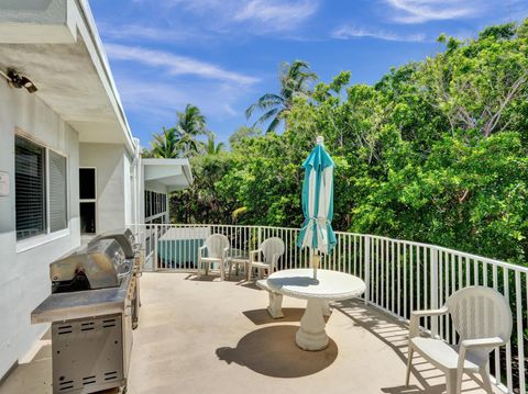 A home in Hillsboro Beach