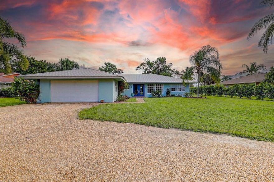 Location is everything with this 3/2, 2 car garage , CBS home on almost a half acre lot! Located on Britt Rd , lot borders 'The Shores North River Golf Club'. Great neighborhood for outdoor activity.  ''A'' rated schools. Home  has open living area with a beautiful stone working  fireplace and pool view, and sliding doors that open all the way for a indoor/outdoor feel. Great for entertaining ! Beautiful Mexican tile thru living/kitchen/dining area and also in laundry off kitchen . Little details thru out. Large master room has view of pool . Master bath has two walk in closets. Most of the home has been updated, one new bathroom with large pedestal sink with tongue & groove on walls . Other 2 bedrooms are spacious with plenty of closets. No HOA !