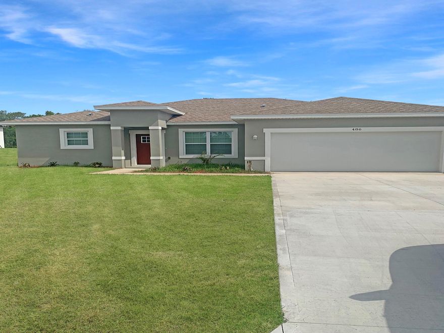 See Below this description. Newly constructed modern home with 4 bedrooms and 2.5 baths.Open spacious floor plan. All new stainless-steel appliances including washer, dryer, refrigerator, range, dishwasher & microwave. Large spacious yard surrounds this home.Ocala FL. Is a unique blend of rural charm, equestrian culture, and growing urban amenities. It's appealing for families, retirees, and those seeking a lower cost of living compared to other Florida cities.