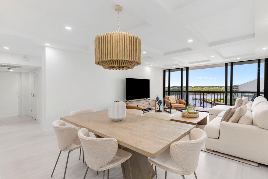 All new furniture , Newly renovated , new appliances. custom closets .quartz countertops, large porcelain tile including the balcony, winefridge. Best building, with private beach club included.