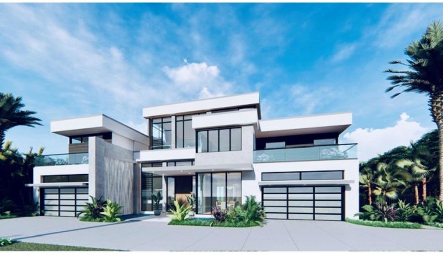 Discover epitome of South Florida's waterfront lifestyle. Stunning, new modern masterpiece located on 100’ linear feet of deep water. Adjacent lot with guest or crew house is potentially available at additional cost to total 200’ of linear deep waterfront (9’ +/- wf at low tide). Suitable for up to 180’ yacht.  Custom designed 3-story home has state-of-the-art smart home tech & latest fashion trends in home interior design & amenities. Third floor entertainment area offers mesmerizing views of Intracoastal Gateway & Yacht Capital of the World & Fort Lauderdale's glistening sky-line. Prestigious Harbor Beach has gated 24/7 security and  police patrols and unique private ocean beach.