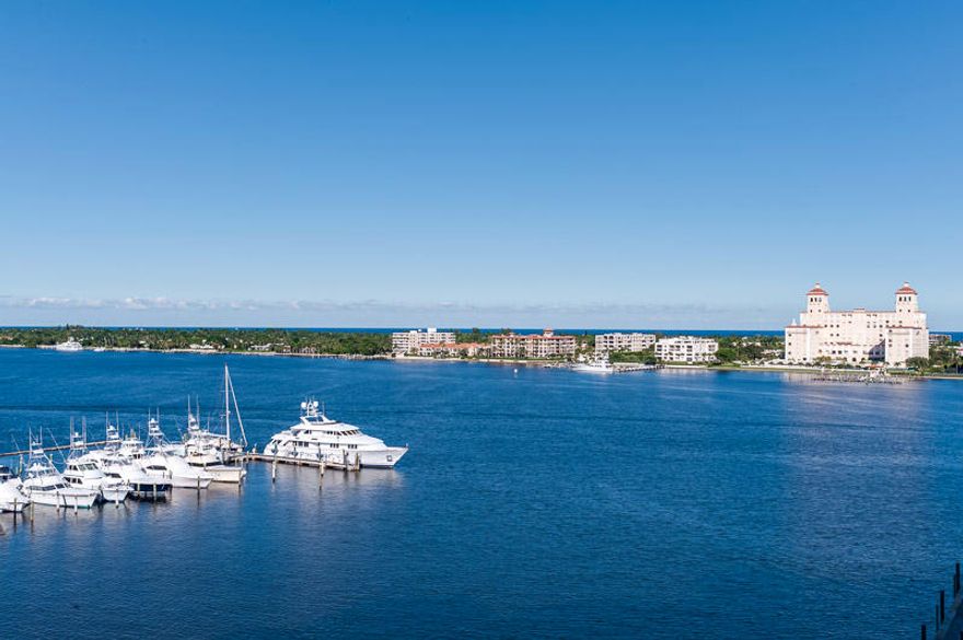 One Watermark Place, located directly on the Intracoastal Waterway with unsurpassed views of the Waterway and Palm Beach Island, offers the ultimate in luxurious condominium living with every imaginable amenity. The residence with polished marble and wood floors, offers 4,475 square feet of living area with 4 bedrooms, 3 baths and a powder room.