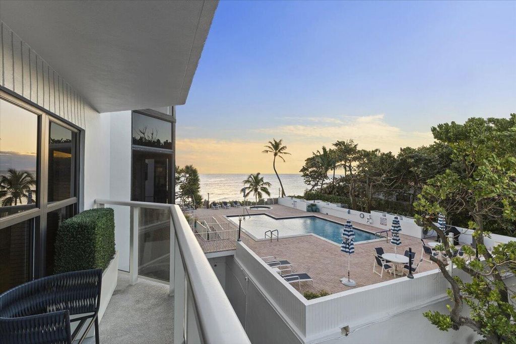 Photo of 4605 S Ocean Blvd #3b, Highland Beach, FL 33487 (MLS # R10972732)