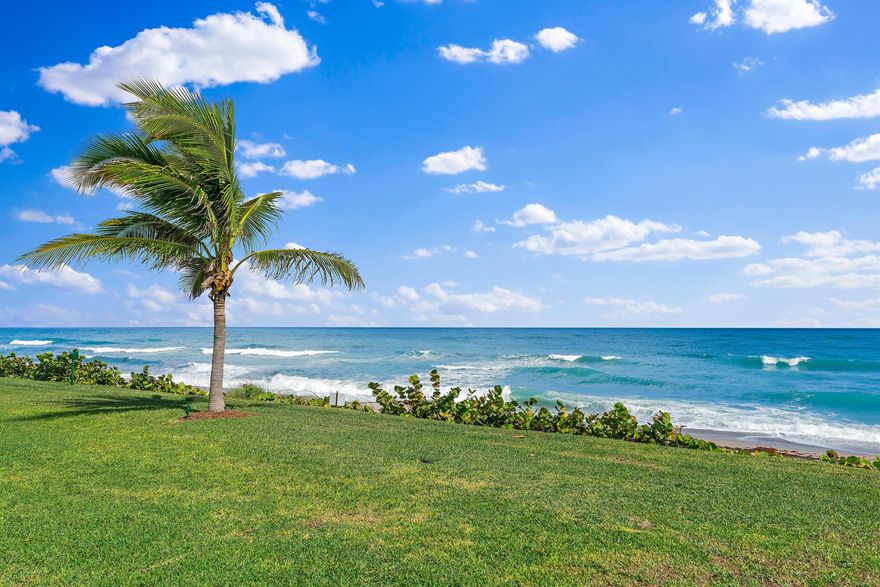 Experience the best location in the prestigious Great House at Lost Tree Village. This rare ground-floor residence offers direct east-facing ocean views and beautiful southern exposure, filling the home with natural light and showcasing breathtaking vistas of the ocean and pool.Featuring over 2,500 square feet, this spacious 2-bedroom, 2-bath condominium is being offered by the original owners for the first time. With its exceptional setting and no need for stairs or an elevator, this home combines ease of access with an unmatched oceanfront lifestyle.A remarkable opportunity to reimagine and personalize a premier residence within one of the most exclusive and private communities in Palm Beach County.