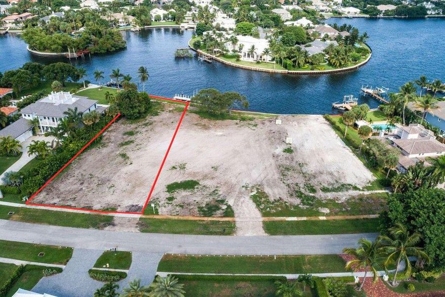 Rare opportunity to purchase a .54 acre waterfront lot on Little Lake Worth in highly desirable Captains Key. Lot #18.Captains Key Dependent District is approximately $3000-4000/year per lot and is shown in the Non-Ad Valorum taxes of Property taxes as per PAPA. The Dependent District fee is for maintenance of the gate, streets, sidewalks, and drainage in the community. Taxes in listing are approximate based on recent sales. Previous property was subdivided into 3 lots. Tax data currently unavailable.
