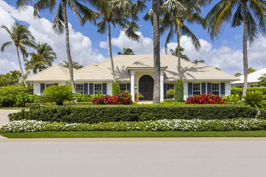 Exquisite Coastal Retreat Designed By Alexa Hampton. Welcome to 11721 Turtle Beach Road, where coastal charm meets timeless elegance. This stunning property, thoughtfully curated by renowned interior designer Alexa Hampton, offers a unique blend of sophistication and comfort on the most desirable street in Lost Tree Village. As you step inside, you are greeted by an atmosphere of refined luxury. The interiors showcase Hampton's signature style. From the inviting living room to the gourmet kitchen appointed with top-of-the-line appliances from Viking, Sub Zero, and Miele, every space is designed with both beauty and functionality in mind.  Entertain guests in style in the formal dining room or unwind in the comfortable family room, perfect for relaxed gatherings. Retreat to the sumptuous master suite, where serenity awaits. Featuring a luxurious en-suite bathroom, this sanctuary offers the ultimate in relaxation and comfort. Additional bedrooms provide ample accommodation for family and guests, each appointed with the finest amenities to ensure a restful stay. With plenty of space for outdoor dining and entertaining, the possibilities for al fresco enjoyment are endless. Conveniently located just steps away from the prestigious beach club, residents of 11721 Turtle Beach Road can indulge in the ultimate beachside experience. Spend lazy days basking in the sun, swimming in the azure waters, or exploring the scenic coastline. Don't miss this rare opportunity to own a piece of coastal luxury designed by Alexa Hampton. Experience the epitome of refined living at 11721 Turtle Beach Road.