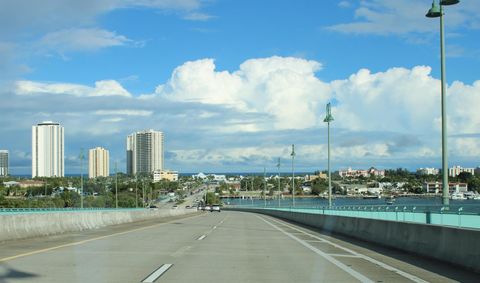 A home in Palm Beach Shores