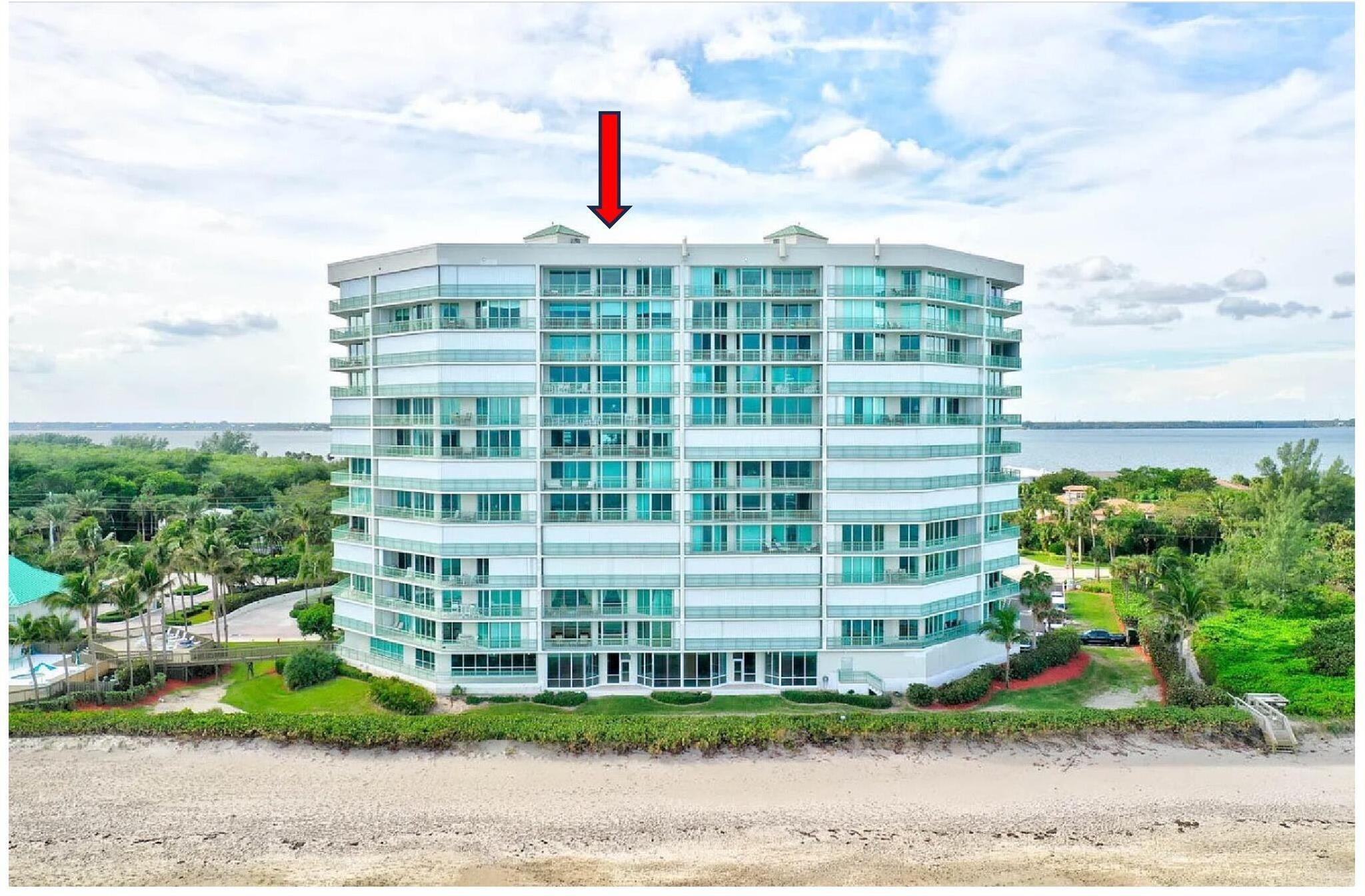 Welcome to this Fully Renovated PENTHOUSE unit at one of Hutchinson Island's Premier Beachfront Communities! REGENCY ISLAND DUNES TWO. Enjoy Daily Sunrise Ocean Views, and Sunset Indian River Views, Breathtaking Waterfront Views from its Beautiful Gourmet Kitchen. Spa Like Bathrooms throughout the home; Beautiful Large Master Suite; Comfortable Outdoor Patio Seating. Enjoy Daily and Nightly Sightings of Wildlife in its Habitat: Hatching Turtles, Dolphins, Manatees, Rays, Whales, Tarpon, Pelicans, Ospreys, and Many More that Can be Viewed from the Balcony and the Beach.