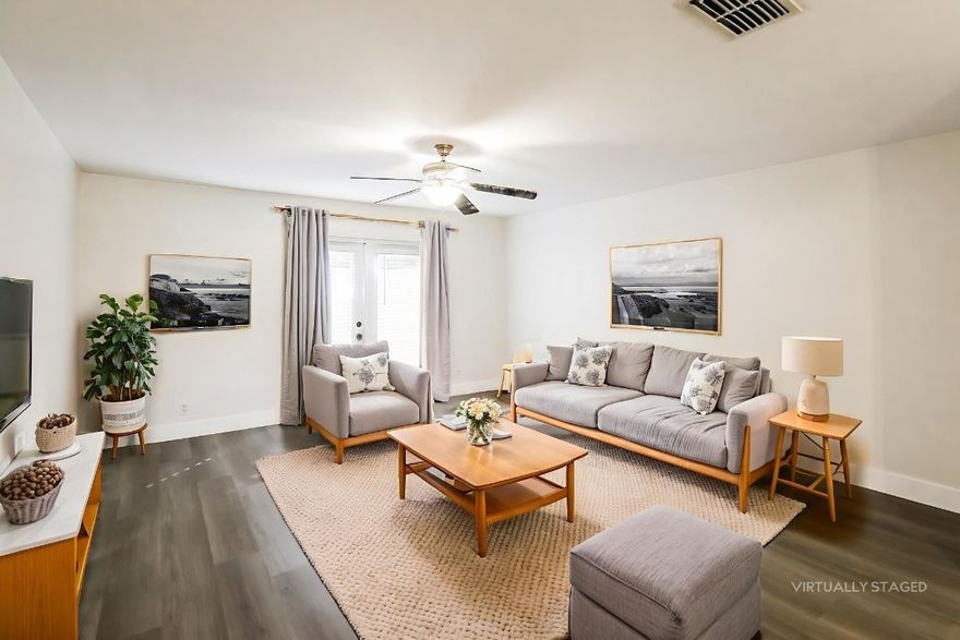 YOUR SEARCH ENDS HERE! This beautifully recently renovated two-story townhome is ideally located in the heart of Pembroke Pines. Just minutes from shopping centers, restaurants, top-rated schools, and houses of worship. This lakefront residence offers a spacious open-concept layout filled with abundant natural light. Featuring 2 bedrooms and 2.5 bathrooms, each bedroom includes its own private en-suite bathroom. Enjoy updated laminate flooring throughout, along with the convenience of an in-unit washer and dryer. Located in a quiet, private community offering excellent amenities, including a community pool. Fast and easy approval. Schedule your showing today—this home won’t last!