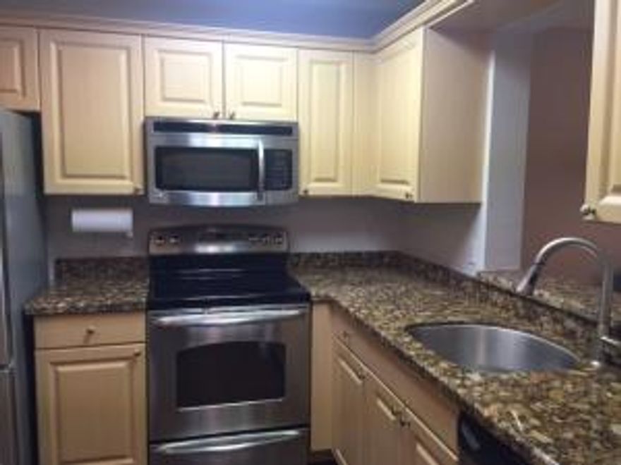 This condo is move in ready featuring a lake view with a balcony off the master bedroom. There is an updated kitchen consisting of granite counter tops and stainless steel appliance. Fresh coat of paint throughout. Bedrooms have brand new never lived in carpet. Huntington Lakes is an 55+ community consisting of a 24/7 manned security, clubhouse with amenities consisting of a pool, theater, and gym. Bldg has elevator.