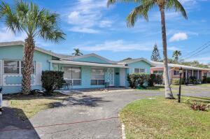 Pompano Beach Duplex East of Federal 2/2....East side unit has screened patio, newer tile flooring, updated bathrooms. Currently rented for $2,100/mo. . West side unit 2/2 plus den/large enclosed patio., Market rental rate estimated at $2,800.00/mo. Remodeled kitchen and baths, freshly painted interior. Circular drive, private back yards and dedicated laundry rooms. Both units have newer A/C's, Roof approximately 8 yrs.Do not disturb tenants, viewing of East unit with accepted offer. ''gross operating income and operating income calculated based on anticipated market rent.''