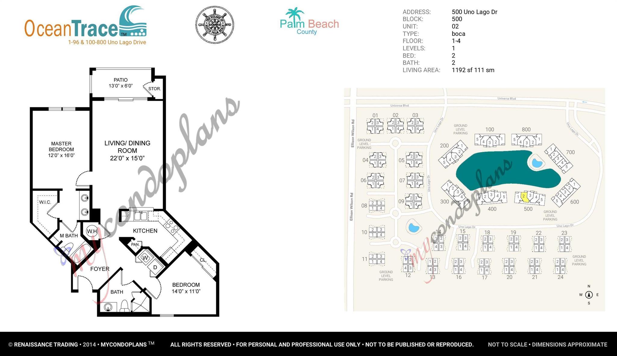 OCEAN TRACE CONDO - Residential Lease
