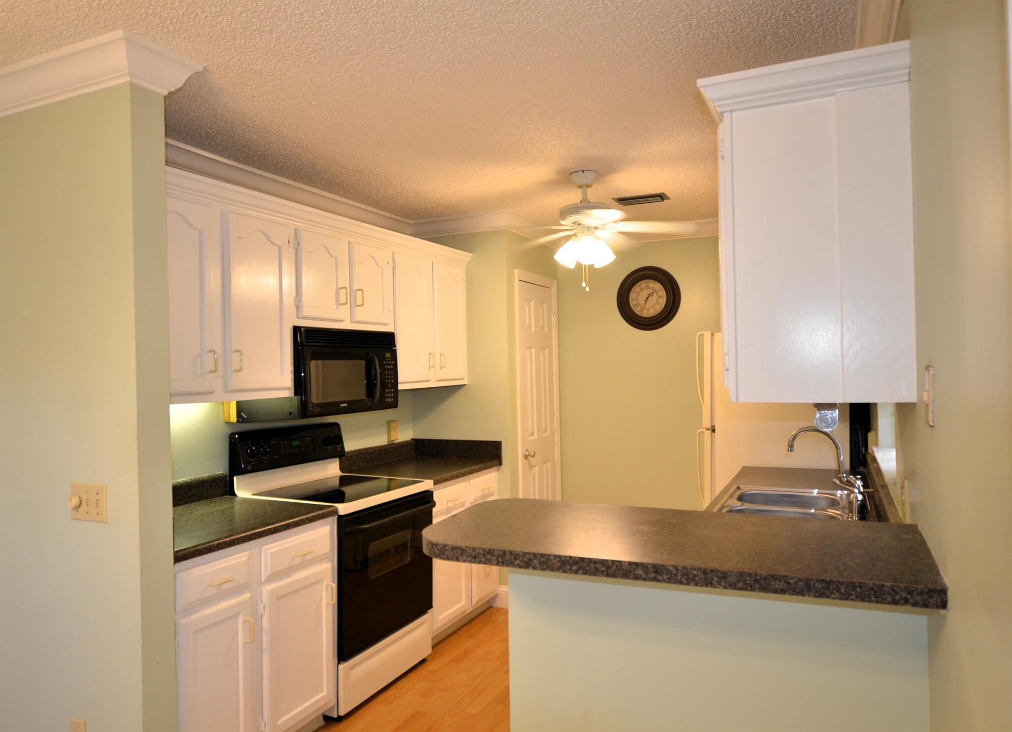 Brand new listing! Enjoy the Over-55 lifestyle in this two bedroom, two bath, first floor, corner unit condo that is very close to the community clubhouse, pool, tennis, shuffleboard and more!The condo features complete accordion shutter protection, enclosed sun room, and the association fee covers water, sewer, cable, trash, common area maintenance, building insurance, common laundry facilities (located just outside the condo), and the recreational facilities!No pets are allowed in the community. One reserved parking space and a second vehicle can park in a Guest parking spot.Convenient location with access to shopping, restaurants, medical facilities and beaches!Additional photos coming soon!