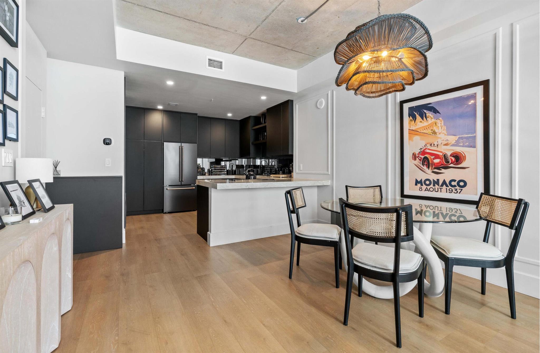 Welcome to Unit 804 at 1617 N Flagler Dr, a stunning, fully furnished 1-bedroom, 1-bathroom luxury residence boasting breathtaking water views. This meticulously renovated unit features high-end finishes throughout, including a state-of-the-art steam shower, marble counter tops, custom drapery, custom cabinets in the kitchen, bedroom and bathroom, and mill work through out, creating a spa-like experience in your own home. The open-concept layout maximizes space and light, making it perfect for both relaxing and entertaining.NO RANDOM/MISC FEESListing Features / AmenitiesAaA Business Center, Community Room, Elevator, Fitness Center, Library, Lobby, Manager on Site, Pool, Sauna, Spa-Hot Tub, Trash ChuteAaA Cable, Electric, Public Sewer, Public Water