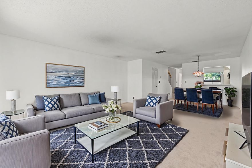 Experience the perfect blend of modern luxury and LAKEFRONT serenity in this
stunning townhouse, located in the heart of Pembroke Pines! No detail has been spared
in this complete 2025 transformation, featuring brand new contemporary flooring
throughout the main living areas, and ALL BRAND-NEW JET-BLACK GLASSTOP
KITCHEN APPLIANCES! The open-concept layout is bathed in natural light, leading
you toward breathtaking, unobstructed waterfront views. A brand-new 2025 AC system and
a state-of-the-art 2025 LG washer/dryer provide ultimate comfort, efficiency, and
peace of mind. Beyond the interior upgrades, this home offers a premier South Florida
lifestyle. Step through the sliding glass doors to your private screened-in patio featuring a
newly installed Lenai-style screened-in roof, the perfect vantage point to lounge and watch
sunset glisten over the lake. Beyond the interior upgrades, this home offers a premier South
Florida lifestyle. Situated in a quiet, sought-after community, you are just steps away from
the sparkling community pool and minutes from top-rated schools, premier shopping at
Pembroke Lakes Mall, and easy commuter access to I-75. With every major system and
surface updated in 2025, this turn-key waterfront gem offers the rare opportunity to enjoy a
brand-new home feel in an established, vibrant location.