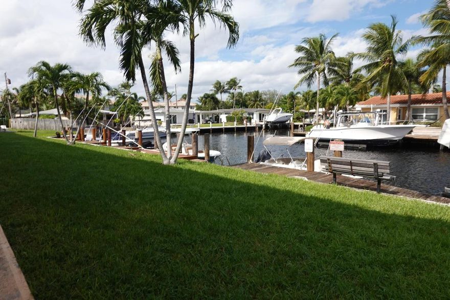 Waterfront 1/1  1ST FLOOR condo. Step out your front door to your boat. The unit features an updated kitchen,bathroom and a bedroom, with 1 assigned parking space #25 included plus additional guest spots. Primary room with a full wall of storage. Water and gas are covered in HOA, which also includes property maintenance, the association requires a 725+ credit score with immediate occupancy available. This unit has easy access to onsite laundry.  Boat dockage based on current availability is open. It's super close to the beach, restaurants, groceries, shops, and nearby street improvements that add value for any and all investors! Perfect for seasonal visits or your forever paradise.