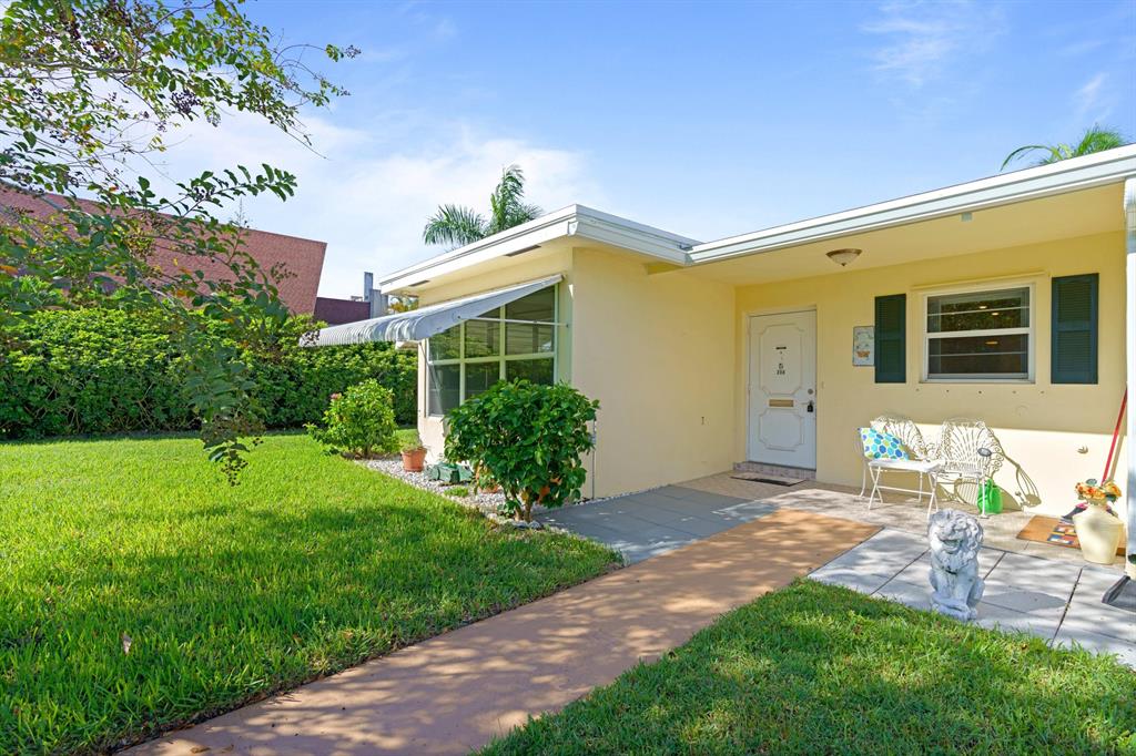 Fully furnished and ready to move in! Experience serene living in this beautiful 2/2 corner unit in the quiet Pine Point Villas.Located in close proximity to i-95, shopping and the beach, this is a highly desirable location.Brand new AC, upgraded windows, flooring and recently replaced roof, this unit is turn-key and waiting on you. Spacious living room with an open floor plan and plenty of windows for sunlight gives the true Florida feel. Enjoy it annually or seasonally.Common laundry room for the 4 units in the building only.Community Clubhouse with many activities to suit your lifestyle- heated pool, shuffleboard, billiards, card room, etc.