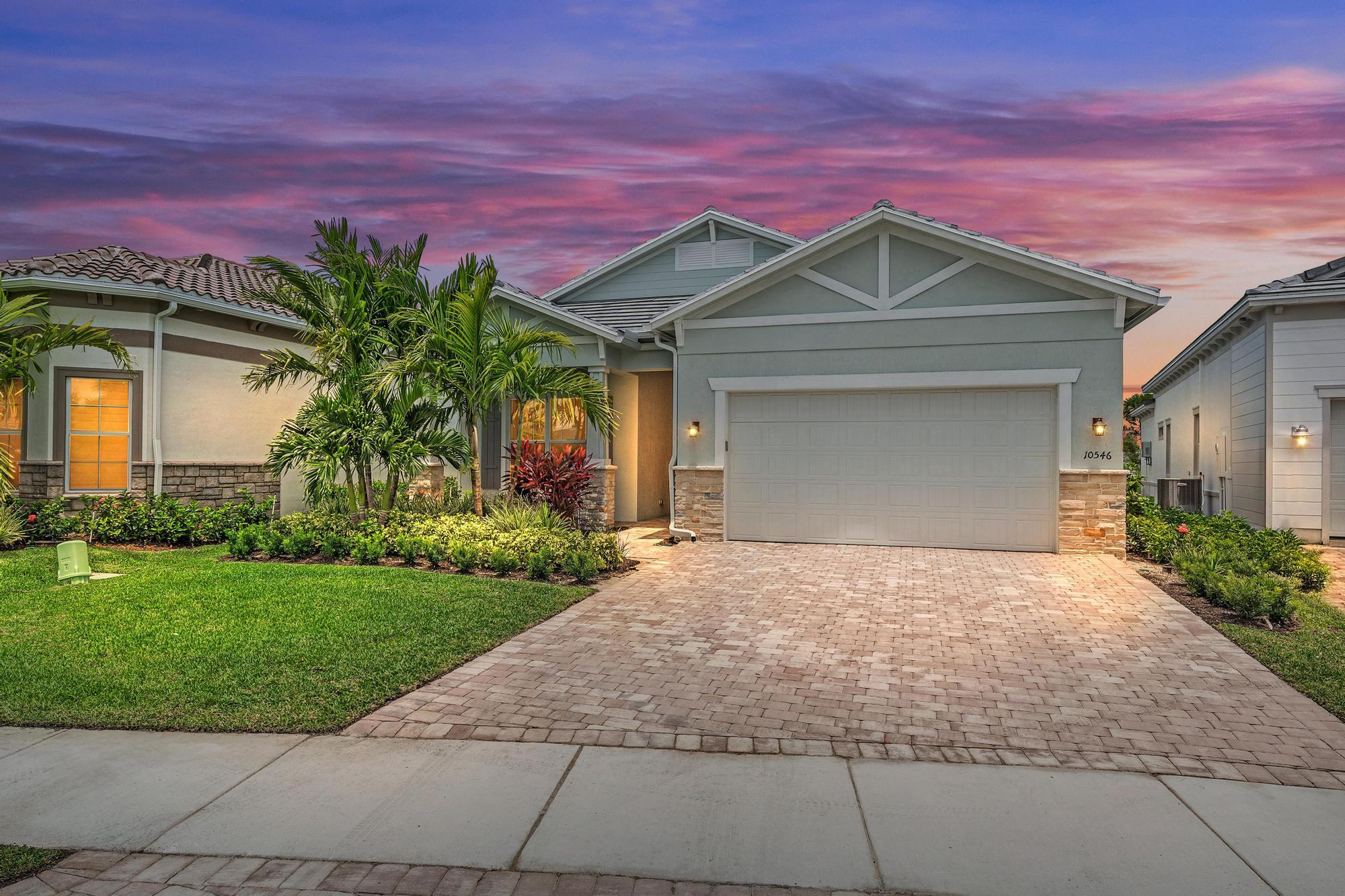 Welcome to 10546 Northbrook Circle, Palm Beach Gardens -- Your Dream Home Awaits!This stunning residence offers the perfect blend of luxury and convenience, ready for you to move in now without the wait. Featuring builder upgrades exceeding $130,000 and thoughtful post-closing enhancements, this home provides a turnkey opportunity to enjoy the exceptional lifestyle that Avenir has to offer.Step inside to discover a beautifully designed space featuring modern millwork, elegant wainscoting, a stylish mudroom bench area, and a pristine garage floor--all crafted to elevate your everyday living experience. The spacious, open-concept great room is ideal for entertaining or relaxing with family.