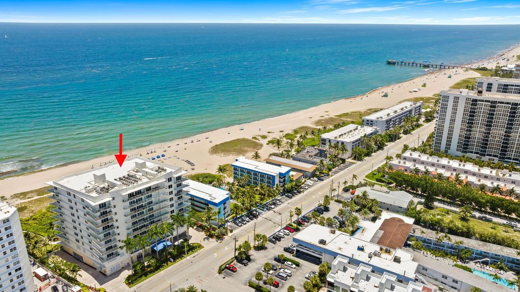 Photo of 704 N Ocean Boulevard #404, Pompano Beach, FL 33062 (MLS # F10543740)