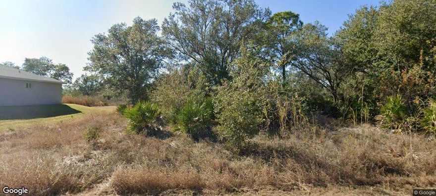 Easy to show vacant land, no appointment necessary. Please use the provided directions, as GPS can sometimes be slightly off in this area. Buyer/Buyer's Agent to perform all due diligence regarding building requirements, utility hookup fees, and environmental assessments. Public water and sewer are available per county records. Please submit all offers on a standard FAR/BAR Land Contract with proof of funds. This oversized 0.50-acre parcel offers the rare luxury of extra space in a growing community. With a standard lot size being smaller, this half-acre property provides ample room for a large custom floor plan, a detached workshop, or a private pool oasis. The availability of public utilities (water and sewer) makes this a "builder-ready" site compared to many other lots in Lehigh Acres that require expensive well and septic installations. Positioned in a quiet neighborhood with easy access to Lee Blvd and local schools.