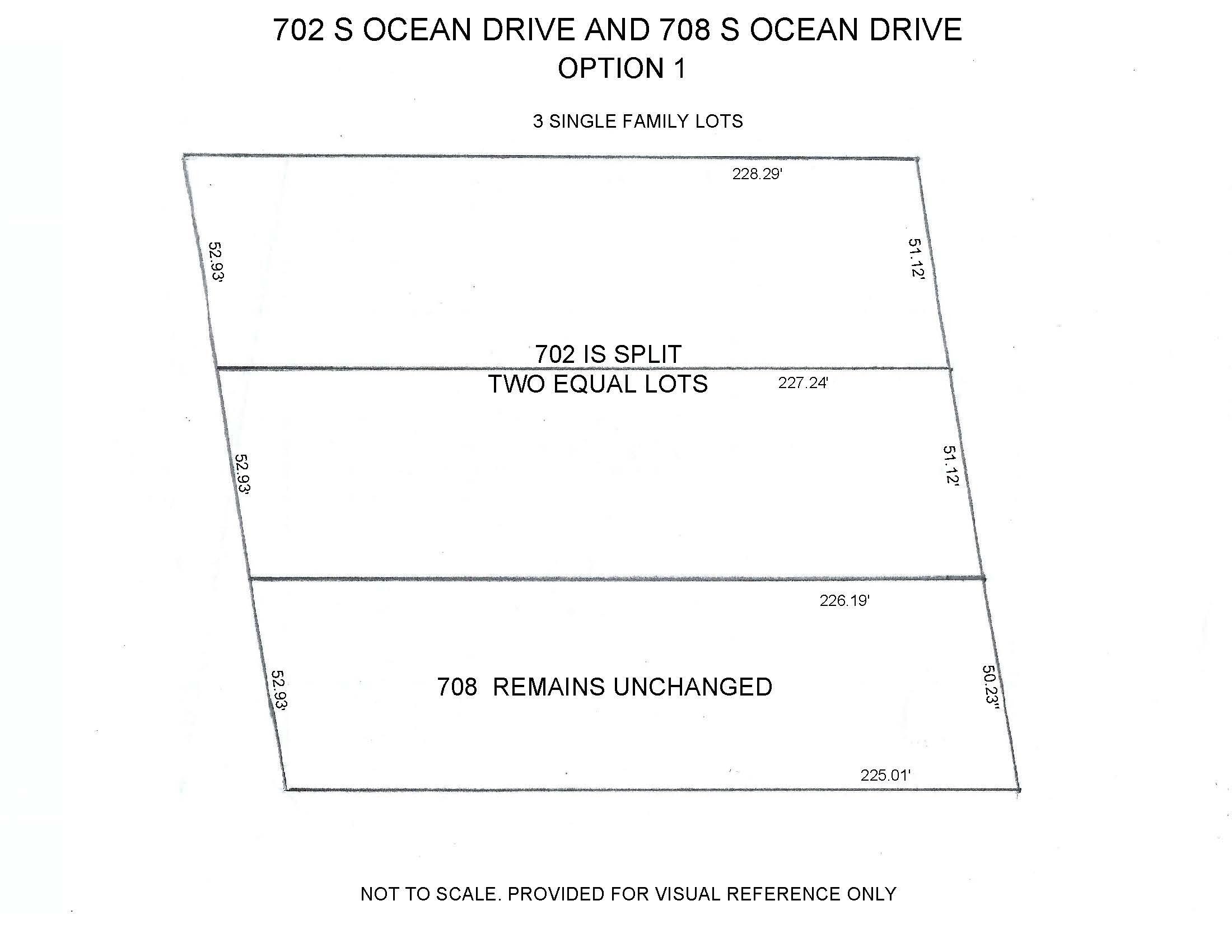 OCEAN VIEW SUBDIVISION REPLAT HOLLEY & MORGAN - Land