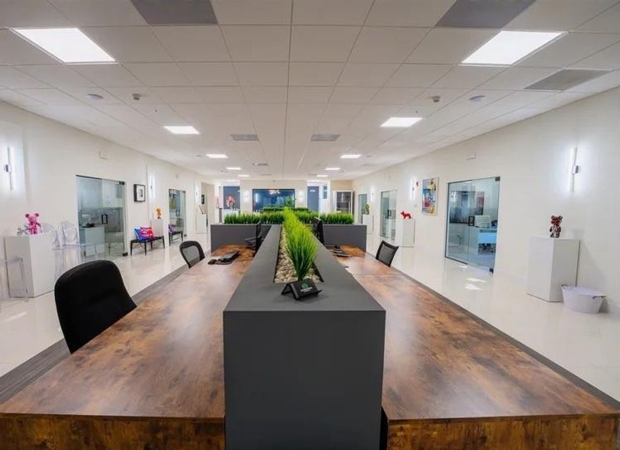 For Lease.  Highly desirable ±5,000 SF second-floor commercial space paired with ±10,000 SF of yard area, just minutes from Port Everglades. Located in a strong B-2 corridor with quick access to I-95, US-1,Turnpike, 595, FLL airport and downtown. The space offers a flexible, open layout ideal for office, showroom, service, or light flex users (subject to city approval). Outdoor storage permitted as an accessory use only, making the yard perfect for staging, vehicles, or equipment. Shared on-site parking included. Rare opportunity to secure space and yard near the port without port pricing.