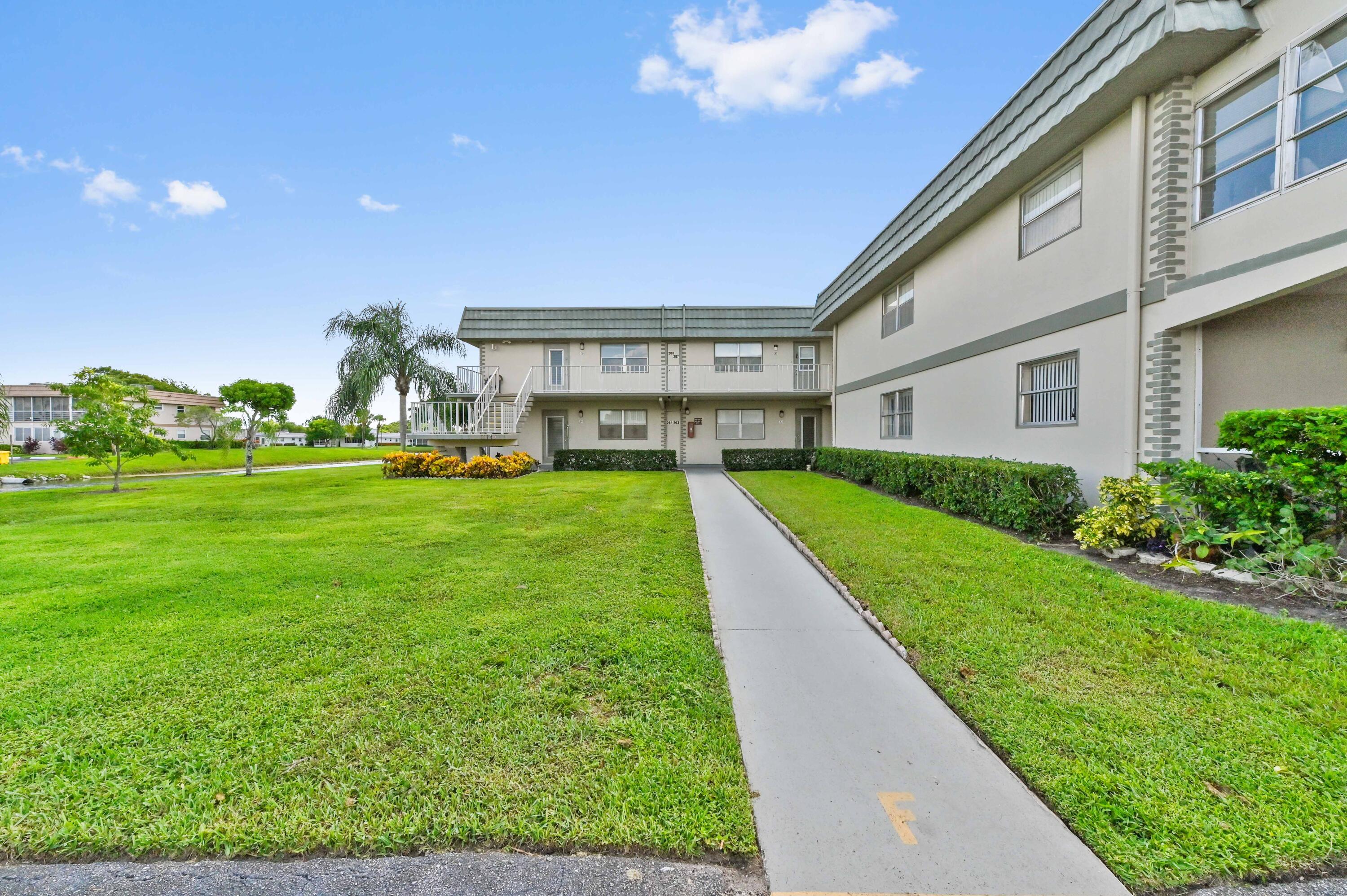 :**REVERSED LIVING**THIS IS A UNIQUE MUST SEE.1 bedroom 1 and a half bathroom condo in active adult community Kings Point. The bedroom has been brought to the front of the unit to create a nice entertaining area in the back of the unit with water views from the side, true corner unit, parking right outside to allow easy backdoor entrance.Home is updated and tastefully decorated, furnished and move in ready You'll love the open-concept feel of this sophisticated space, patio access, oversized closet, and en suite bath. Spacious balcony offers plenty of space for outdoor seating. This unit is offered furnished and is ready for move in.King's Point amenities include two 18-hole golf courses,swimming a huge clubhouse,courtesy bus and many ammenities, including restaurants