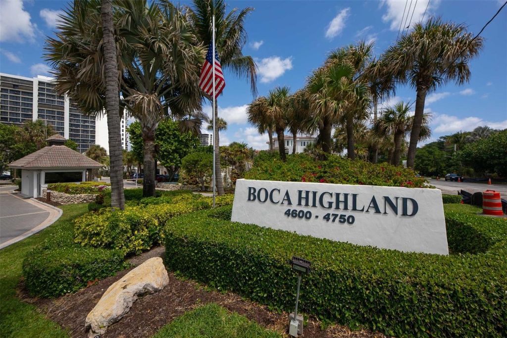 Photo of 4600 S Ocean Boulevard #603, Highland Beach, FL 33487 (MLS # F10502325)
